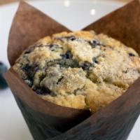 Muffin · Fresh baked in house. Made from scratch. Need we say more?