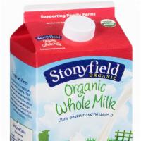 Stonyfield Organic Whole Milk (1/2 Gallon) · 