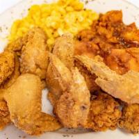 6 Wings · fried chicken wings