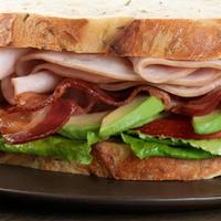 Turkey Blt Sandwich · Applewood bacon, lettuce, tomato and sliced turkey.