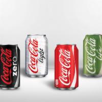 Soda Can · Carbonated soda with your choice of flavor that quenches your thirst!