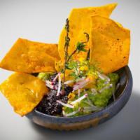 Kahlo & Rivera · Mango relish, black garlic, and ancho chile paste