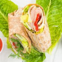 Create Your Own Wraps · Served on whole wheat wrap.