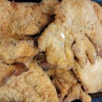 Fried Chicken Cutlet · Breaded or battered crispy chicken cutlet.