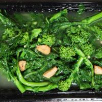 Broccoli Rabe · Rapini. Green cruciferous vegetables.