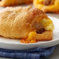 Sausage, Egg & Cheese Breakfast Roll · 