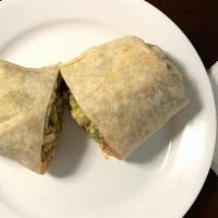 Chicken Burrito · Served with grilled chicken. Flour or wheat tortilla served with rice, beans, salsa, cheese,...