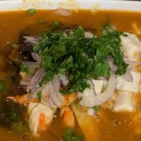 Encebollado El Astillero / Fish Soup With Onions 