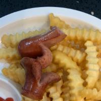 Salchipapas / French Fries With Sausage · 