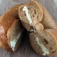 Bagel Sandwiches With Cream Cheese · 