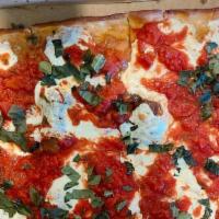Large Foccacia Della Nonna Grandma'S Pizza · Thin crust Sicilian made with fresh mozzarella cheese, crumbled plum tomatoes, fresh garlic,...