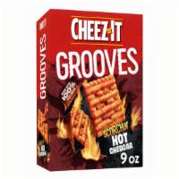 Cheez-It Grooves Cheese Crackers, Scorchin' Hot Cheddar · Cheez-It Grooves Cheese Crackers, Scorchin' Hot Cheddar