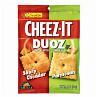 Cheez-It Duoz, Baked Snack Crackers, Cheddar And Parmesan · Cheez-It Duoz, Baked Snack Crackers, Cheddar And Parmesan