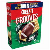 Cheez-It Grooves Cheese Crackers, Sharp White Cheddar · Cheez-It Grooves Cheese Crackers, Sharp White Cheddar