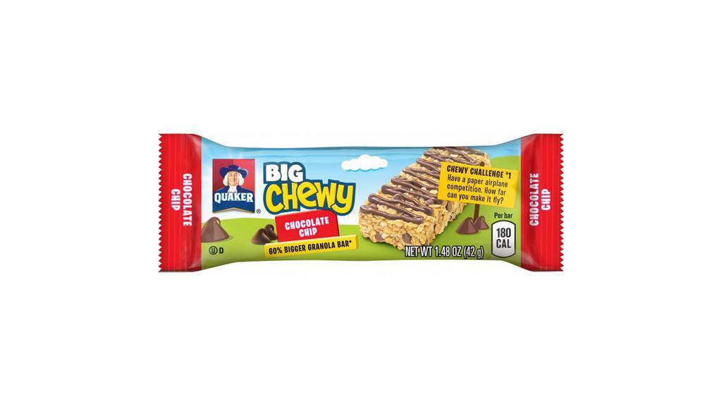Quaker Big Chewy Chocolate Chip Granola Bar · Quaker Big Chewy Chocolate Chip Granola Bar