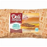 Deli Express Mega Deli Omelet Sandwich · 7.2 Oz