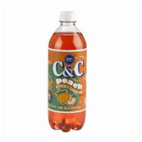 C&C Peach Soda · 24 Oz