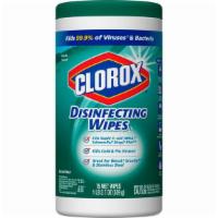 Clorox Sanitizing Disinfectant Wipes , Bleach Free · 3.7 Oz