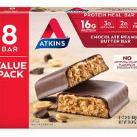 Atkins Chocolate Peanut Butter Protein Meal Bar - 8 Count · Atkins Chocolate Peanut Butter Protein Meal Bar - 8 Count