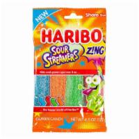 Haribo Gummi Candy, Z!Ng Sour Streamers · 4.5 oz