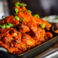 Ainsworth Wings · Choice of mild, hot or BBQ. Come with celery, carrots & bleu cheese