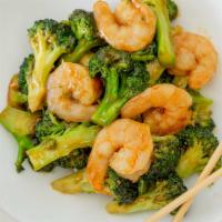 Chicken & Shrimp With Broccoli · 