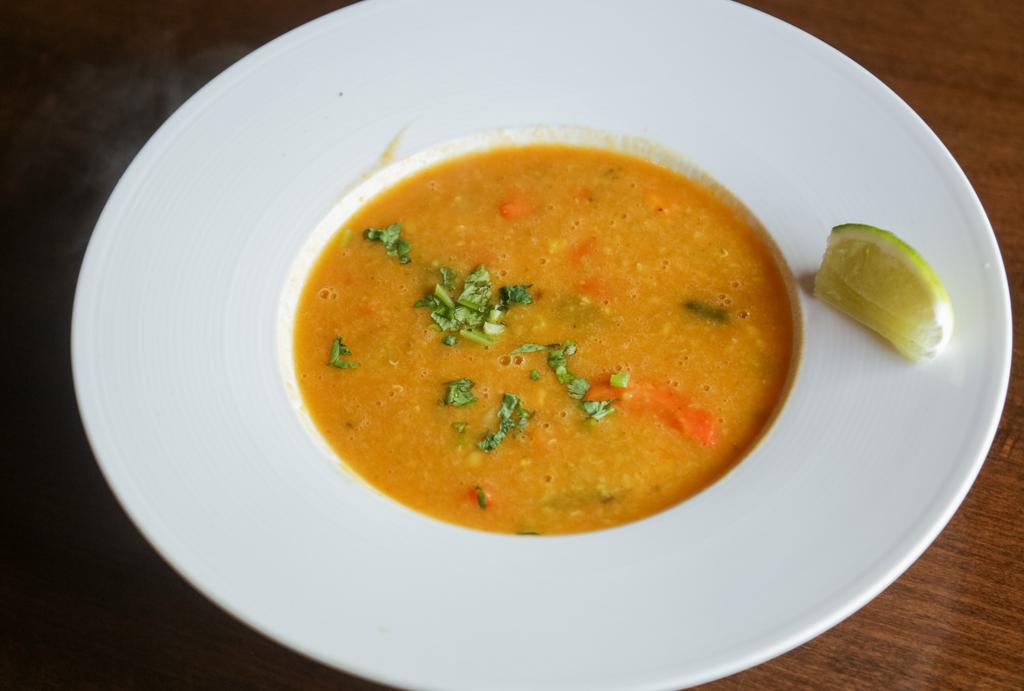 Soup · Lentil, vegetable, chicken mulligawtany.
