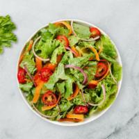 Green Scene Salad · (Vegetarian) Romaine lettuce, cherry tomatoes, carrots, and onions dressed tossed with lemon...