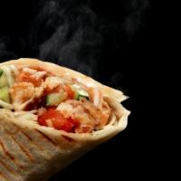 Italian Style Wrap · Delicious, homemade wrap made with Smoked turkey ham and beef salami with provolone cheese, ...