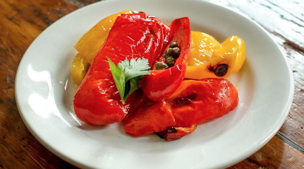 Fire Roasted Peppers · extra virgin olive oil, capers, parsley