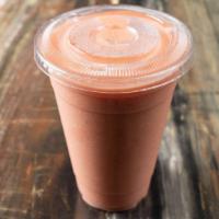 Tropical Blend Smoothie · Pineapple, strawberries, banana, and mango