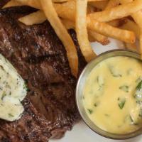 Shippan'S N.Y. Strip · Grilled center cut NY Strip, grilled to perfection, served with choice of potato and vegeble...