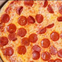 Pepperoni Pizza (Personal) · With pepperoni.