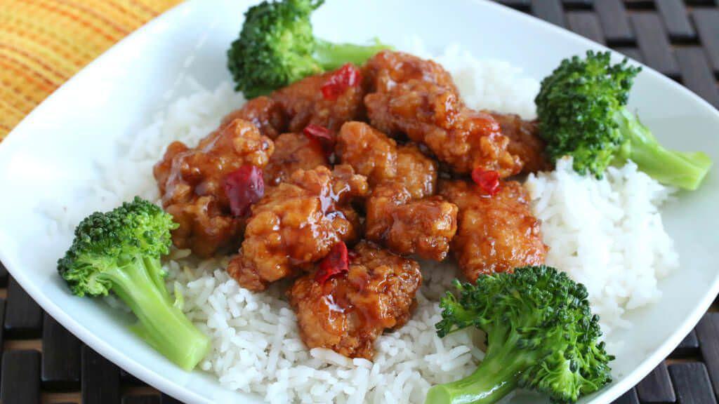General Tso'S Chicken (Portion) · Hot and Spicy. Served with rice.