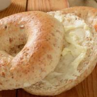 Bagel With Butter · Warm bagel with butter!.