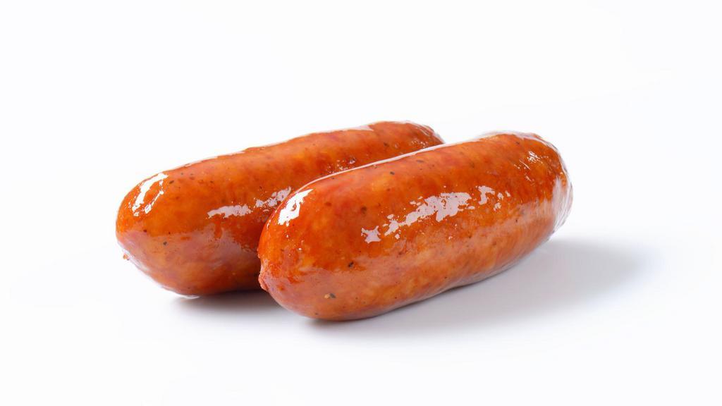 Side Of Sausage · Juicy oven-baked sausage.