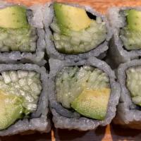 Cucumber Avocado Roll · Cooked.