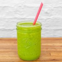 Take Your Pick Smoothie · Spinach, kale, banana, apple, mango and honey.