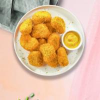 Jagger Nuggets · Bite sized nuggets of chicken breaded and fried until golden brown. Served with your choice ...