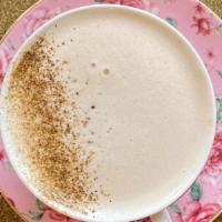 Maple Spice Chai · Hidden Grounds Magic Chai Concentrate infused with Maple Spice and topped with Steamed Milk