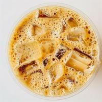 New Orleans Iced Cold Brew · Delicious Milk-based Cold Brew made with Coffee, Chicory and Vanilla Syrup