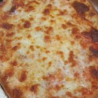 Plain Pizza · Mozzarella and tomato sauce. Classic cheese or create your own pizza.