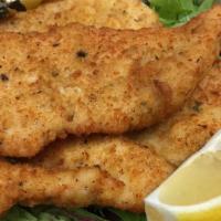 Chicken Cutlet Side · Two pieces.