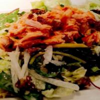 Grilled Salmon Salad · 