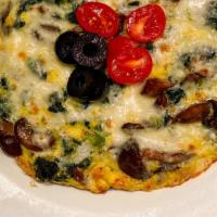 Frittata With Mushrooms And Spinach · 3 eggs