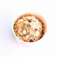 Cookie Dough X Ice Cream (1 Scoop) · Choose 1 scoop of edible cookie dough or ice cream. Choice of cone and drizzle optional.