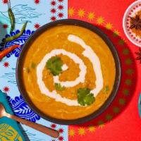 Dal Makhani · Lentils in a creamy tomato sauce.