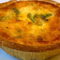 Food & Dairy|Broccoli Quiche · Fresh broccoli & shaved cheddar cheese make this quiche a perfect, decadent gourmet meal or ...