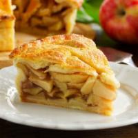 The Apple Pie · Filled with crisp, tart apples and cinnamon and then baked to crispy, flaky perfection.