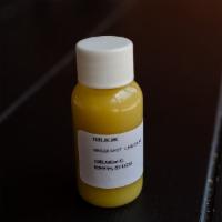 Ginger Shot · Pure organic ginger extract.